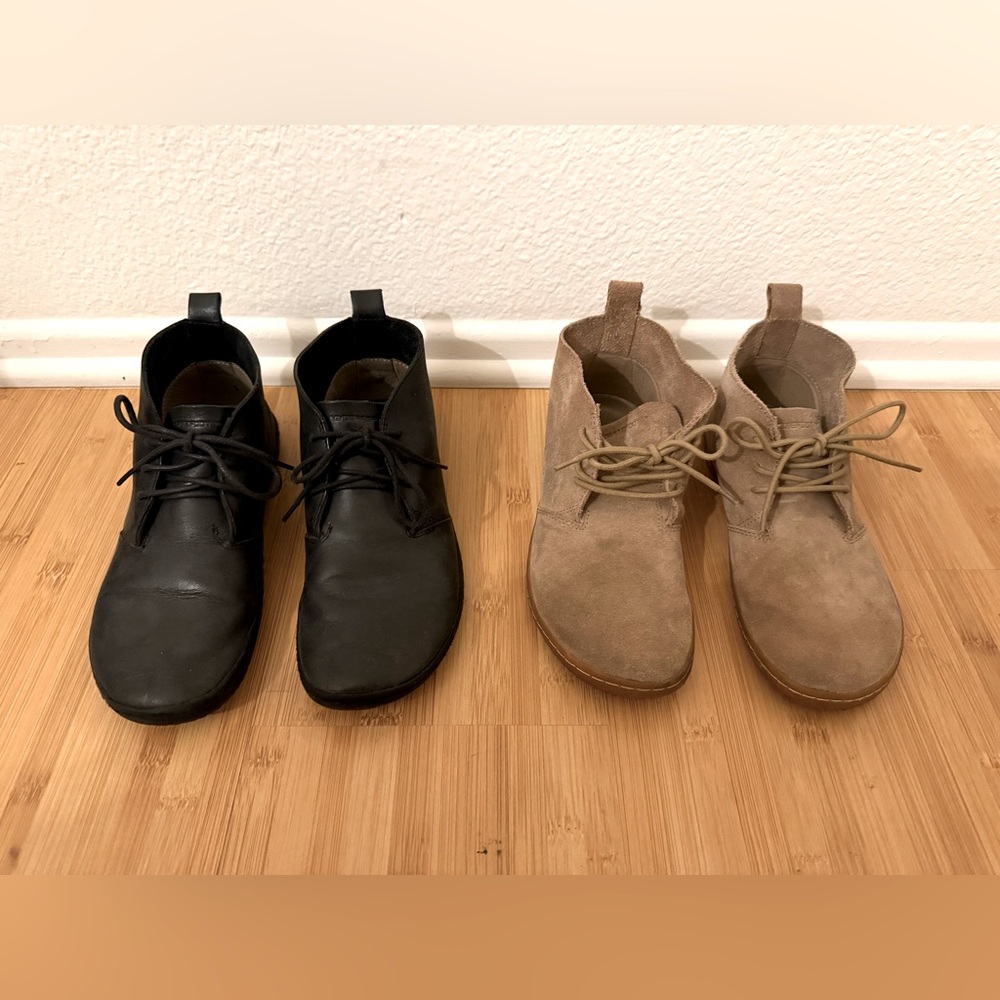 Vivobarefoot 2 Pairs Gobi Boots Women's Size 8 EU 39 Minimalist Casual Shoes
